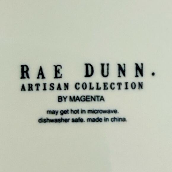 Cat Food and Water Dish Rae Dunn by Magenta Artisan Collection - Picture 4 of 5